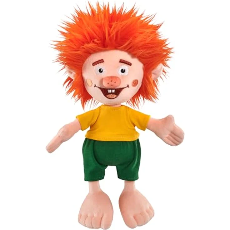 Schmidt Spiele Plüschfigur Pumuckel, Kuscheltier in Originaloptik, rot – Bild 2