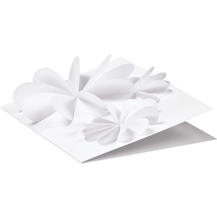 folia 614/50 60 - Fotokarton DIN A4, 300 g/qm, 50 Blatt, silber matt - zum Basteln und kreativen Gestalten von Karten, Fensterbildern und für Scrapbooking – Bild 5