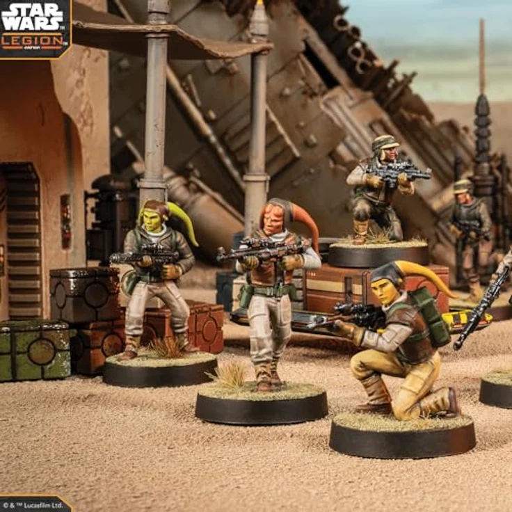 Atomic Mass Games Star Wars Legion - Rebel Troopers, Erweiterung mit 11 hochdetaillierten Miniaturen aus Hartplastik für 1 Korps-Einheit – Bild 5