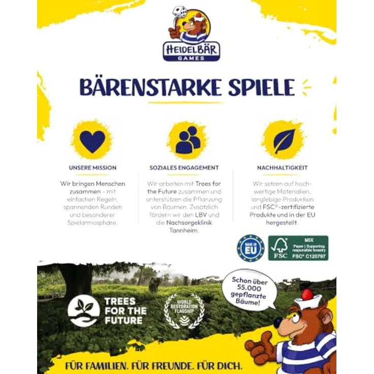 Heidelberger Spieleverlag Mü & mehr, Vielfältiges Stichspiel mit wechselnden Teams, ab 10 Jahren, 3-6 Spieler, 20 Minuten Spielzeit – Bild 7
