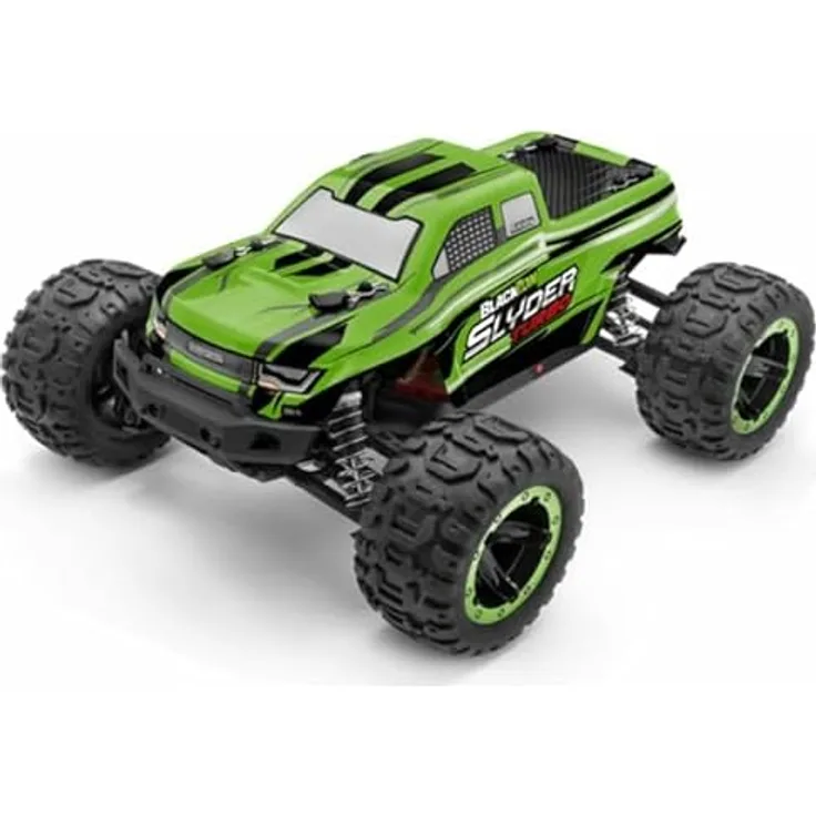 Blackzon 540200 - Slyder MT Turbo 1/16 4WD Brushless Monster Truck, Grün