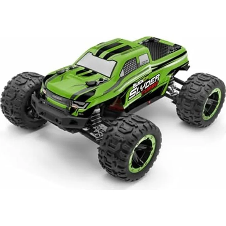 Blackzon 540200 - Slyder MT Turbo 1/16 4WD Brushless Monster Truck, Grün – Bild 1