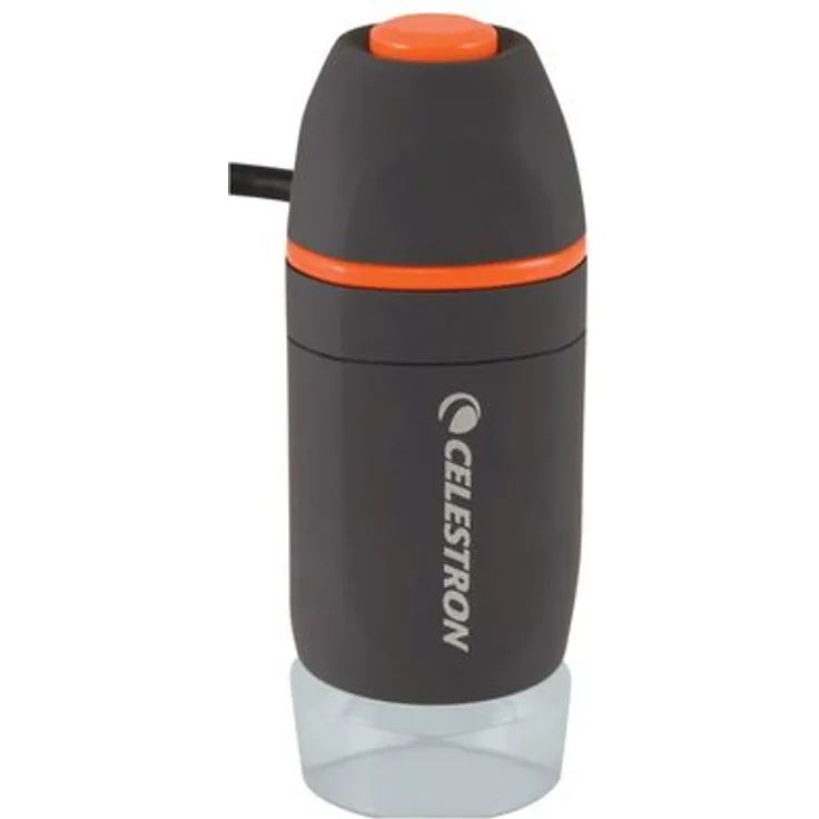 Celestron Handheld Digital Mini Mikroskop, 1,3 MP Kamera mit 15-30x Vergrößerung und LED-Beleuchtung, USB-Anschluss