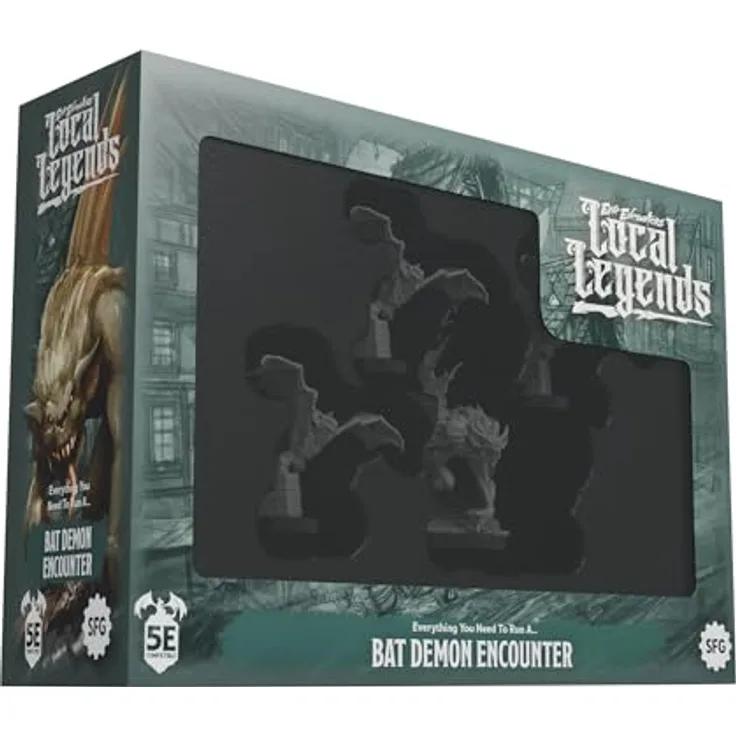 Steamforged Games Epic Encounters: Local Legends - Diaemus, Rollenspiel Encounter Kit für 5e-kompatible Systeme, sadistischer Dämon