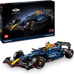 LEGO Technic 42206 Oracle Red Bull Racing RB20 F1 Rennauto, Bausatz mit authentischem V6-Motor und beweglichen Kolben, Mehrfarbig