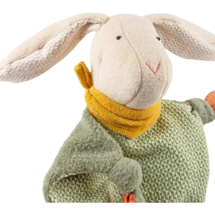 sigikid 39714 Schnuffeltuch Hase, Green Bio Collection – Bild 7