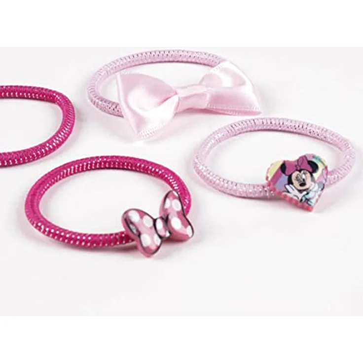 CERDÁ LIFE'S LITTLE MOMENTS Minnie Mouse Elastische Haargummis, 6-teiliges Set in verschiedenen Farben, ideal zur Frisurendekoration, Originalprodukt aus Spanien – Bild 5