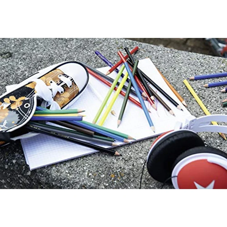 Buntstift - STABILO color - 18er Pack - mit 18 verschiedenen Farben inklusive 3 Neonfarben – Bild 3