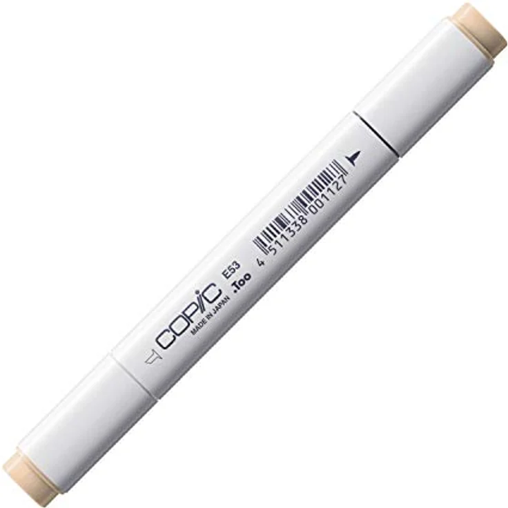 Copic Classic Marker Typ E - 53, Raw Silk, professioneller Layoutmarker mit dualem Spitzensystem, schnelltrocknend – Bild 1