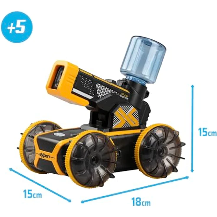 Bizak Exost Phyton Blaster, Kunstauto mit Wasserschüssen und wiederaufladbarem Akku, für Outdoor-Abenteuer, ab 5 Jahren – Bild 2