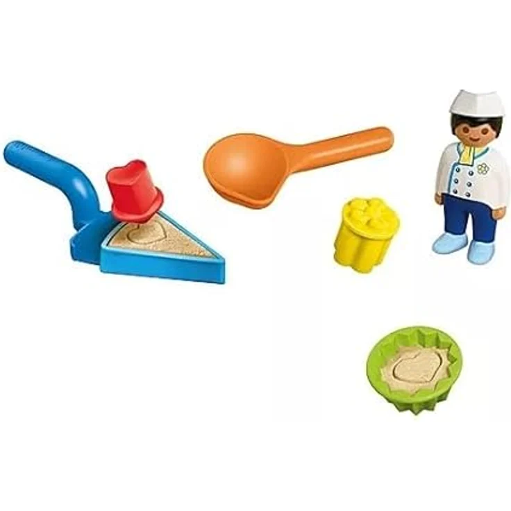 Playmobil® 72005 Sand-Bäckerei, Outdoor Spielset mit Sandkuhlschrank und Bäckerei-Funktionen – Bild 2