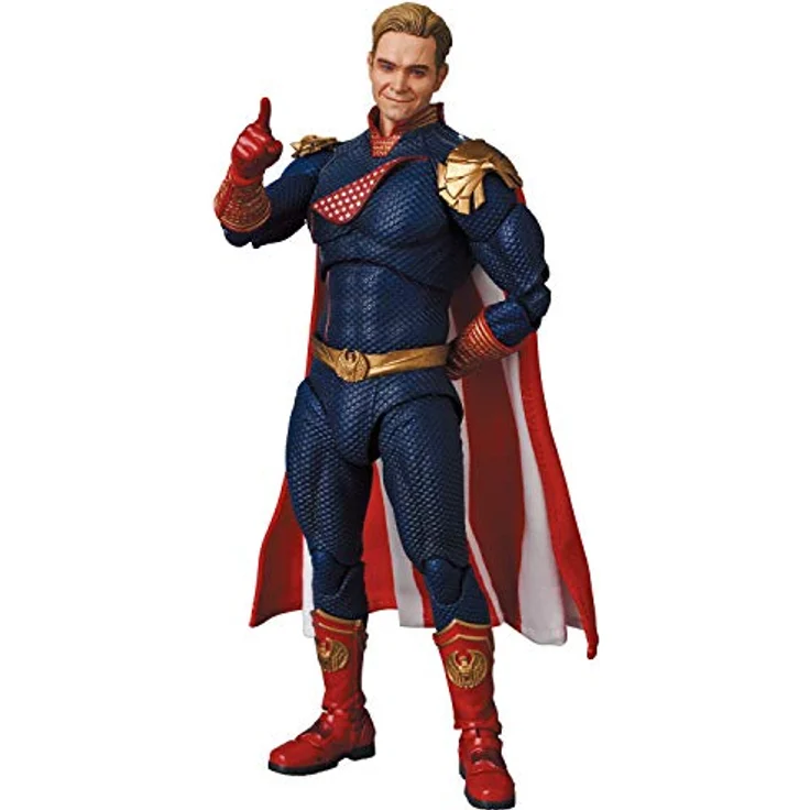 Medicom The Boys MAF EX Homelander Figur, 16 cm bewegliche Sammelfigur aus hochwertigen Materialien – Bild 1