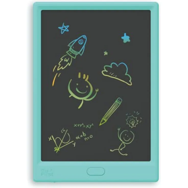 myFirst Sketch Pro Neo, farbiger Maltafel mit Flüssigkristalldisplay und Anti-Reibungs-Ledertasche