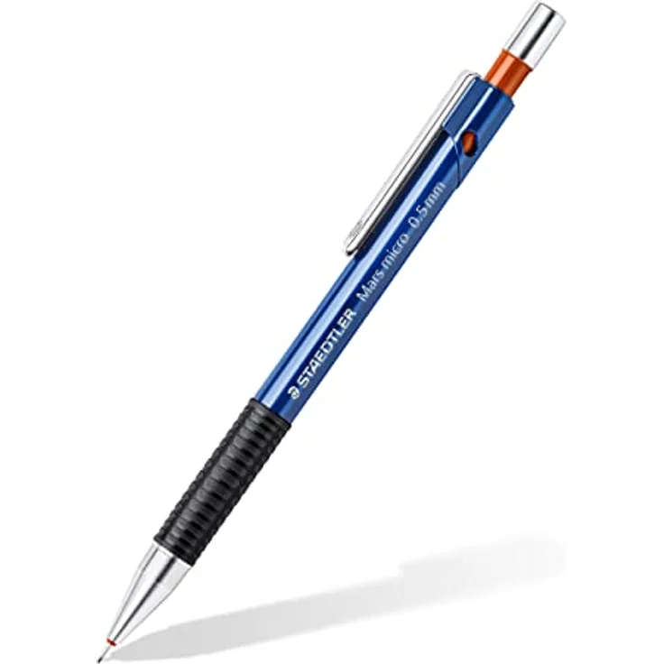STAEDTLER Marsmicro-Druckbleistift 3er Etui, hochwertige Druckbleistifte mit gummiertem Griff, Strichstärken 0,3/0,5/0,7 mm – Bild 5