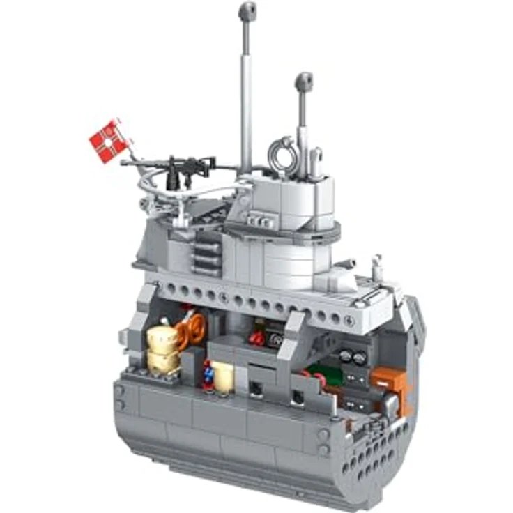 Revell U-Boot Das Boot - Modellbausatzt mit 6.483 Teilen, detailgetreue Umsetzung, inklusive Filmplakat – Bild 5