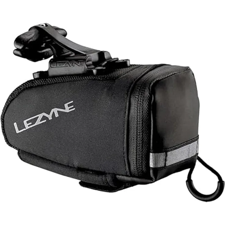 Lezyne Unisex-Adult Sattel Trainer Laufradtasche Satteltasche Caddy, Schwarz, 45.5 x 34.0 x 26.5 cm, 0.5 Liter