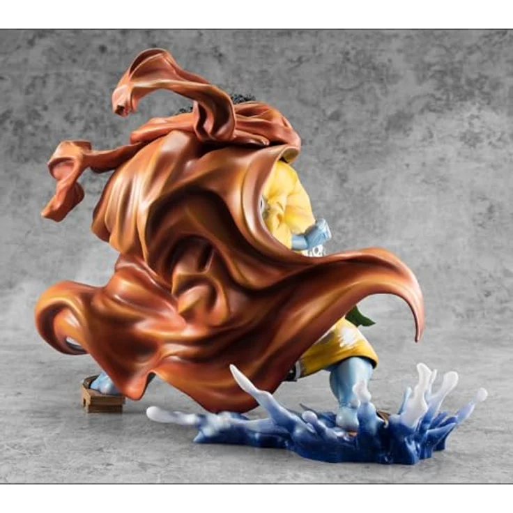 Megahouse One Piece Portrait Of Pirates SA-MAXIMUM PVC Statue Knight of the Sea Jinbe, 25 cm, Limited Reprint – Bild 4