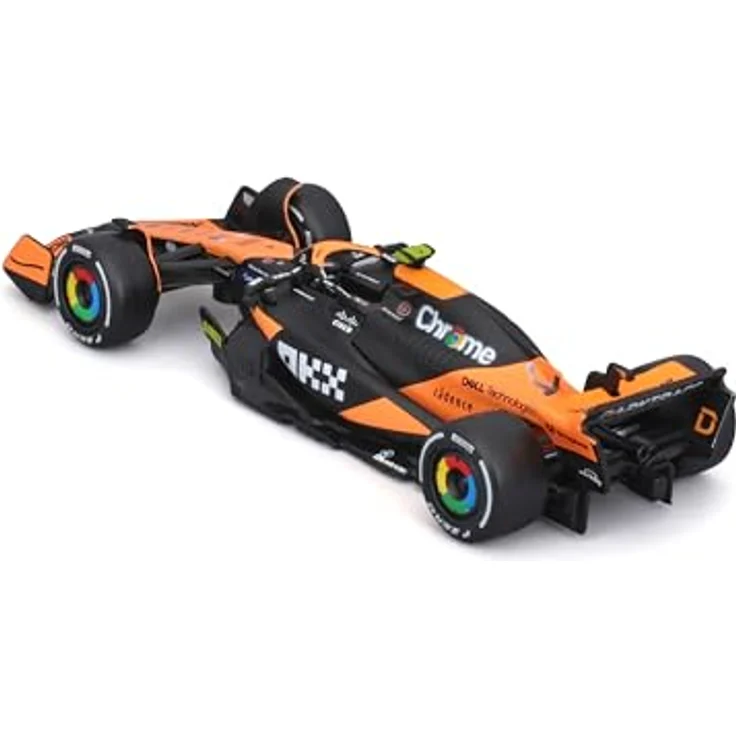 Bburago 18-38214N, Modellauto F1 McLaren MCL38 Miami Norris #4, Maßstab 1:43, detailgetreue Nachbildung mit originalgetreuer Lackierung – Bild 4