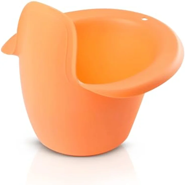 Easypisi Baby-Töpfchen zum Abhalten (Pfirsich), Windelfrei mit Spritzschutz, mobiles Kindertöpfchen für Jungen/Mädchen, Made in Germany – Bild 2