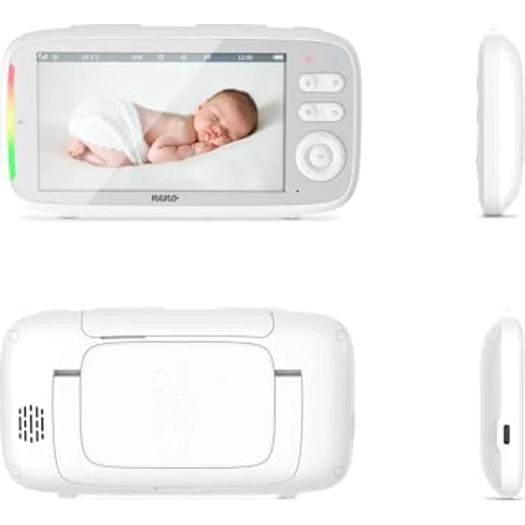 GCS Neno Elektroniczna Niania 2.4GHz Babyphone mit Kamera Vista – Bild 6