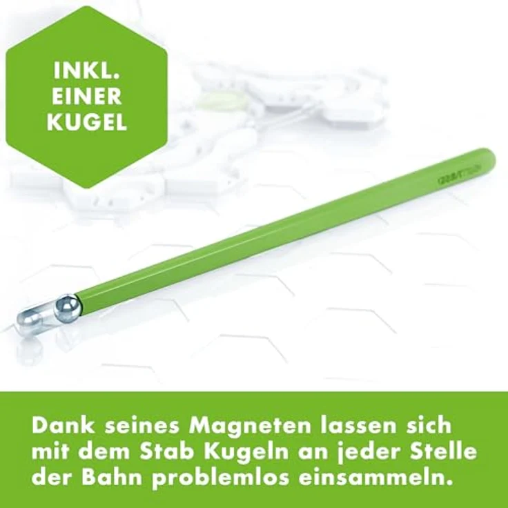 Ravensburger GraviTrax Accessory Magnetic Stick - Ideales Zubehör für spektakuläre Kugelbahnen, Konstruktionsspielzeug für Kinder ab 8 Jahren - Preisvergleich – Bild 2