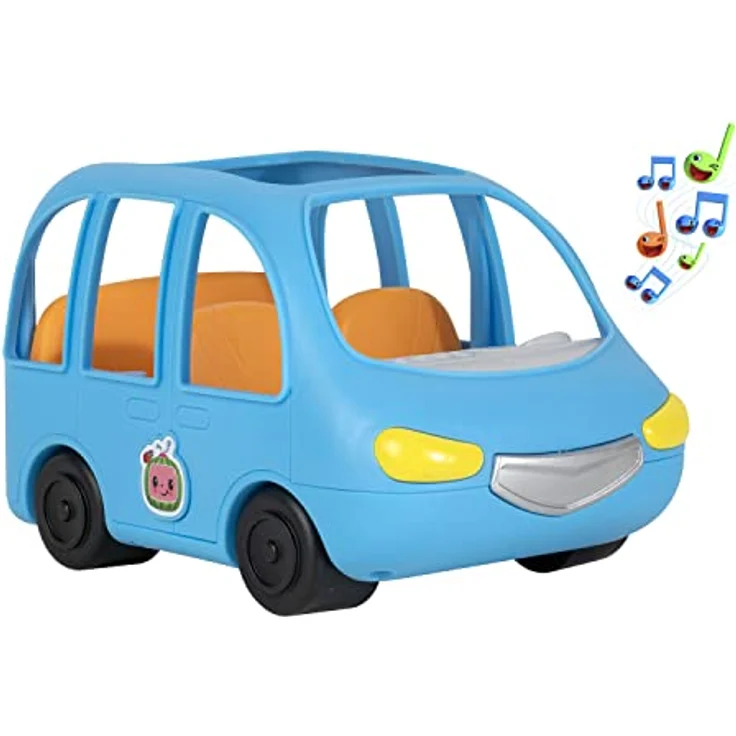 Bandai - CocoMelon - Familienauto+1 JJ-Figur - Fahrzeug, das den Song „Are we there yet“ (auf Englisch) und 1 JJ-Figur 7 cm spielt - WT0104 – Bild 3