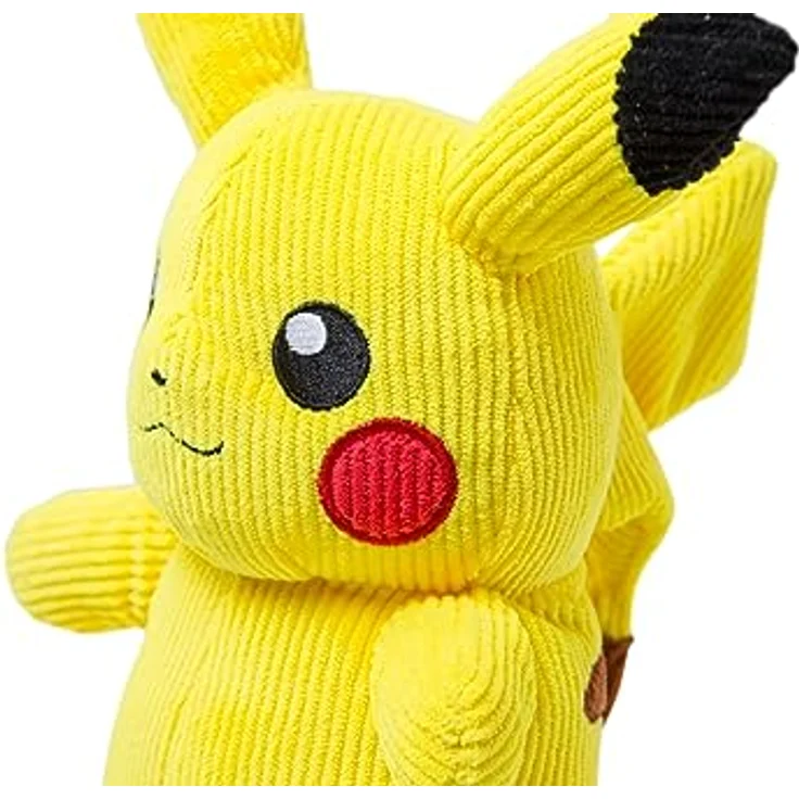 Pokémon PKW2389 - 20 cm Select Plüsch - Cord Pikachu, offizielles Pokémon Plüsch – Bild 2