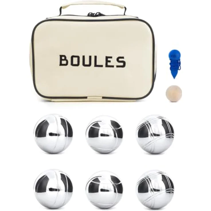 Kikkerland GG80-L Jeu de boules de pétanque, Boule-Set für Boule-Spiele – Bild 1