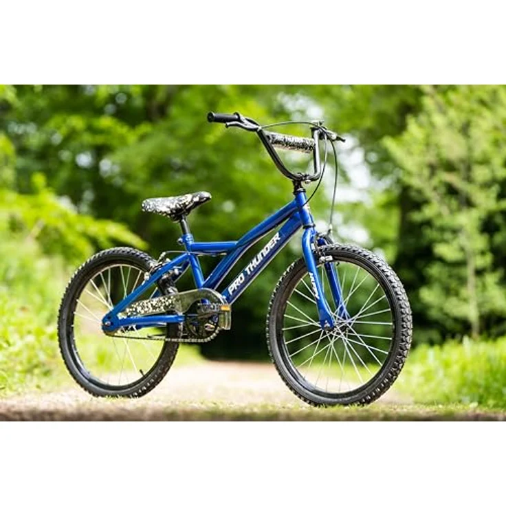 Huffy Pro Thunder Boys Blue BMX Style Bike 20 Inch - 5-7 Years, mit lebhaftem Design und solider Kontrolle – Bild 3