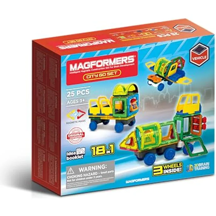 MAGFORMERS City Go Set, Magnetbaukästen von MAGFORMERS