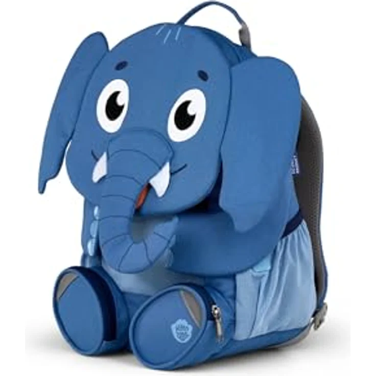 Affenzahn Großer Freund Kindergartenrucksack, 8L mit höhenverstellbarem Brustgurt und reflektierenden Elementen für 3-5 Jährige – Bild 2