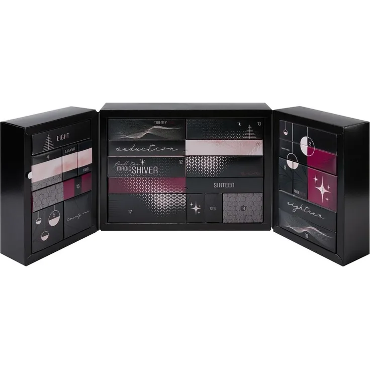 Orion Magic Shiver, erotischer Adventskalender mit 24 Überraschungen, stilvolles Design, inklusive We-Vibe Spielzeug und hochwertigen Accessoires