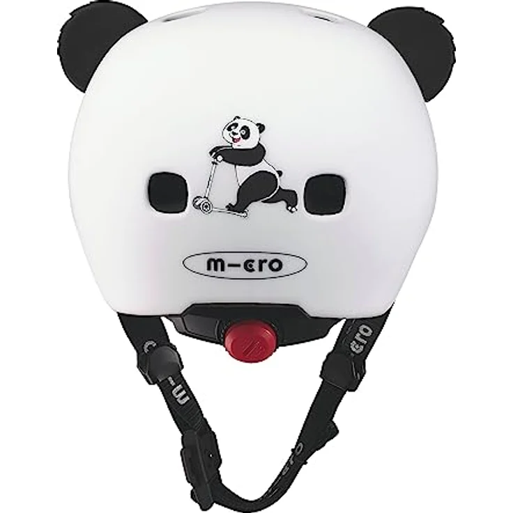 MICRO Kinderhelm | Das ORIGINAL | Panda 3D | Fahrrad- und Rollerhelm für Kinder (Größe M: 52-56 cm) – Bild 4
