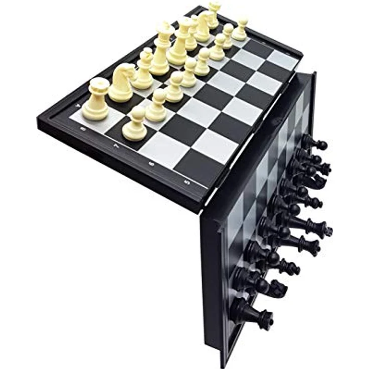 Lexibook JGM800 Set mit 8 1, Schach, Backgammon, Chinesische Dame, Neun-Männer-Morris, Schlangen und Leitern, Gänse Game/Ludo-Spiel – Bild 2