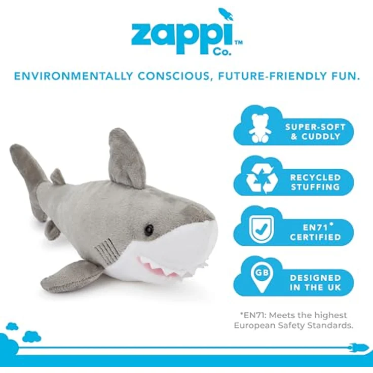 Zappi Co Kuscheltier Lions, Weich gefülltes Plüschtier für Kinder, 20-22 cm, Safari-Tiere Kollektion, aus recyceltem Material, waschbar bei 40 Grad – Bild 3
