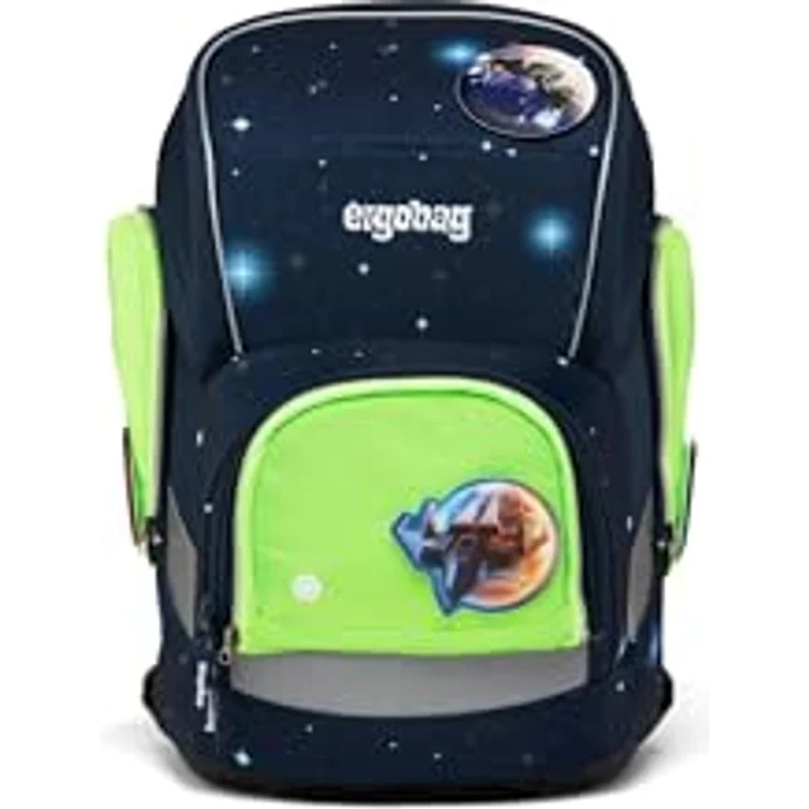 ergobag Fluo LED Zip-Set Grün – Bild 6