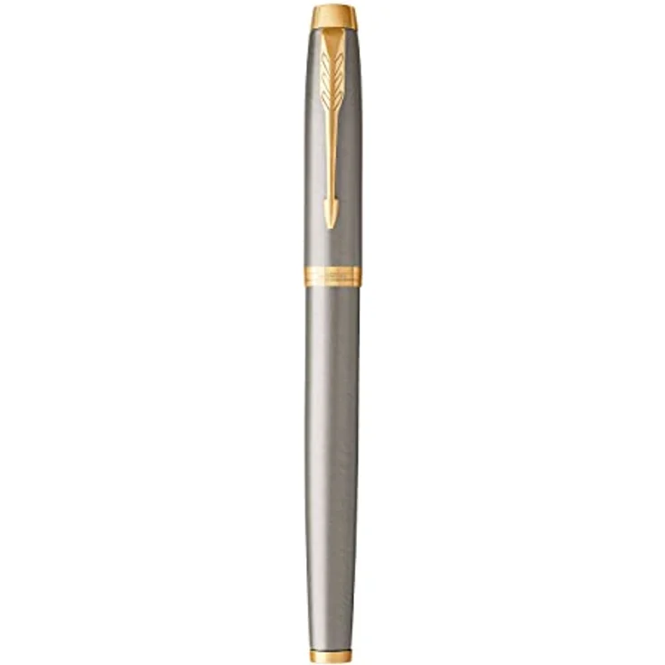 Parker Pen IM Brushed Metal G.C., Schreibstift mit Edelstahlfeder, Silber – Bild 4