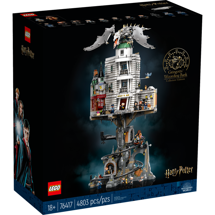 LEGO Harry Potter 76417 ‚Gringotts Zauberbank‘ Sammleredition, 4803 Teile – Bild 2