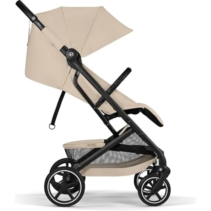 Cybex Beezy Buggy, Modell 2026, leichter Stadt-Buggy mit flacher Liegeposition, Almond Beige, für Kinder bis 22 kg – Bild 6