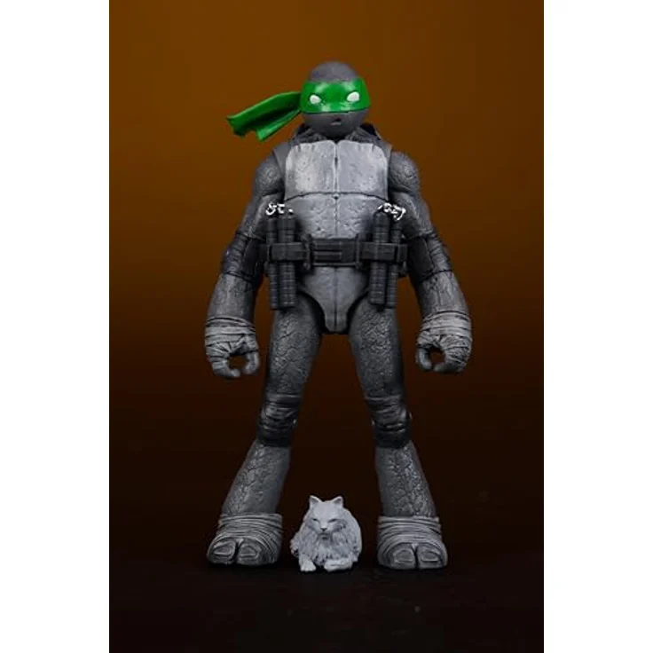 Teenage Mutant Ninja Turtles Page Punchers Actionfigur Michelangelo, Red Platinum Edition, 13 cm, Schwarz Weiß & Grün, mit Zubehör und Comic – Bild 7