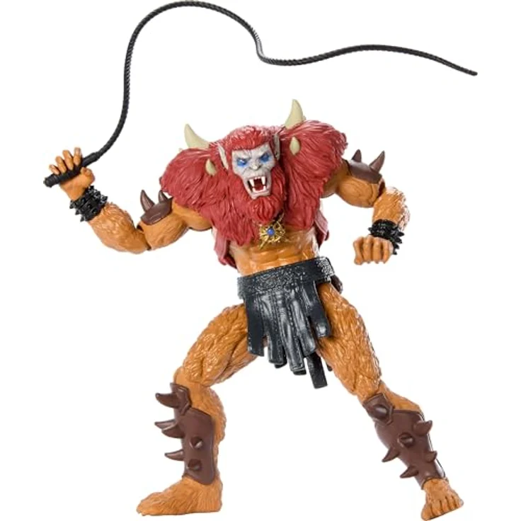 Masters of the Universe Beast Man 2026 Film Actionfigur, 14 cm mit 14 beweglichen Gelenken und Peitsche, originalgetreue Gestaltung – Bild 5