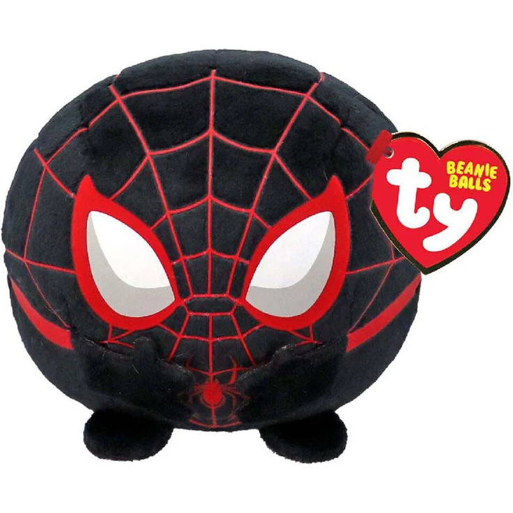Ty Beanie Ty Teeny Puffies - Marvel Spiderman Morales, 10 cm, Fluffy Ball Plush Toy – Bild 1