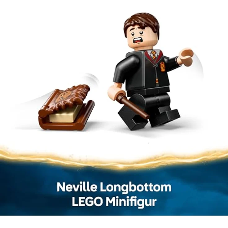LEGO Harry Potter™ 76449 Beißendes Monsterbuch der Monster Bausatz, 518 Teile, interaktives Spielzeug mit Rückziehfunktion, Mehrfarbig – Bild 5