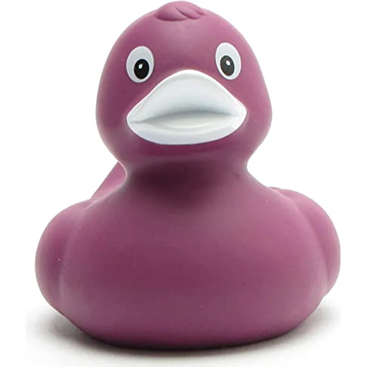 Duckshop Badeente - personalisierbar mit Wunschtext (max. 10 Zeichen), violett, Badewannenspielzeug – Bild 5