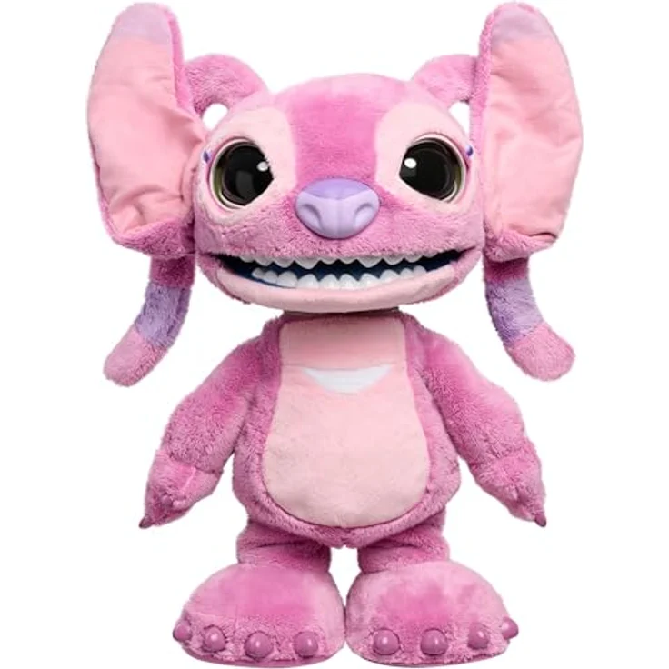 Just Play Disney Stitch Ultimate Angel, interaktives Kuscheltier mit Tonfunktion, 43 cm, für Kinder ab 3 Jahren – Bild 2