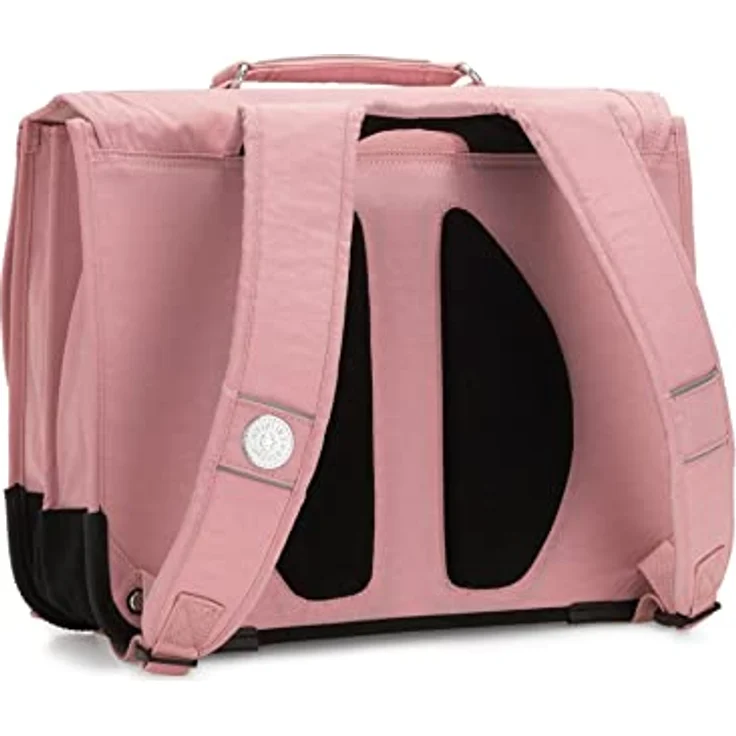 Kipling PREPPY Mittelgroße Schultasche, Bridal Rose (Rosa), wasserabweisend mit fluoreszierendem Regenschutz, 15L Volumen – Bild 3