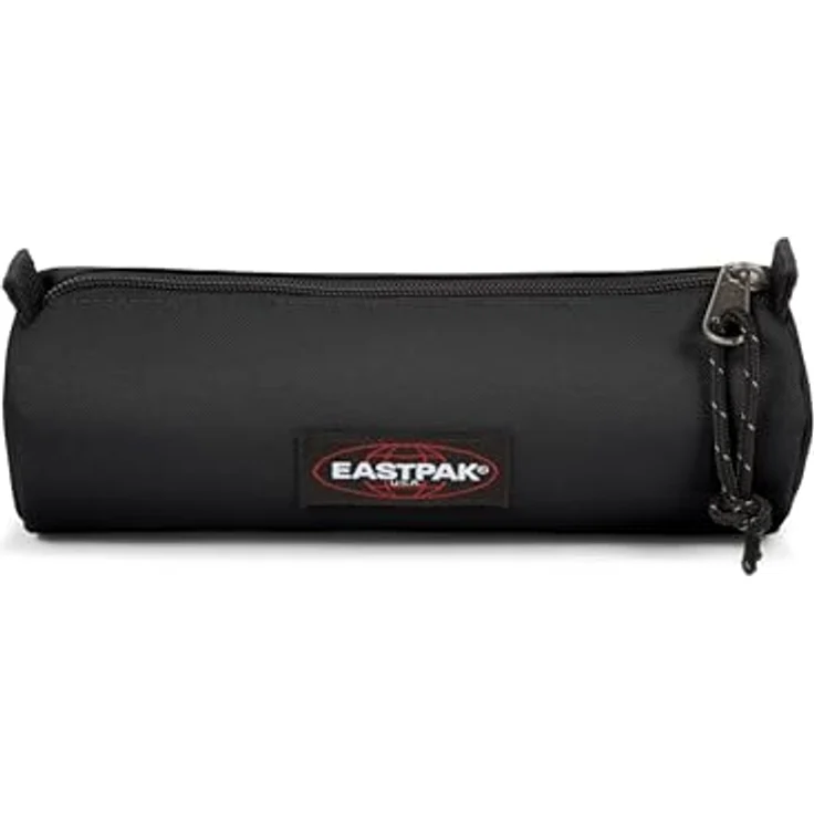 EASTPAK Round Federmäppchen - Rundes Hauptfach, leicht zu öffnender Reißverschluss, 100 % Nylon, Schwarz – Bild 1