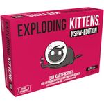 Asmodee Exploding Kittens: NSFW Edition (Auflage 2024), Kartenspiel für Partys, 2-5 Spieler, Ab 18+ Jahren, 15 Minuten, Deutsch, Mehrfarbig