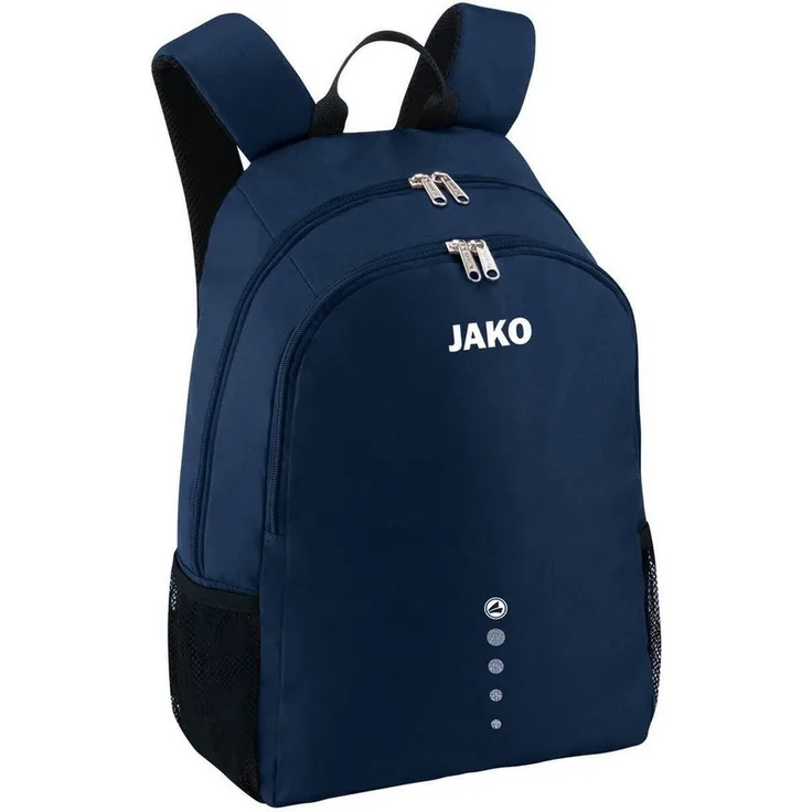 Jako Sporttasche Rucksack Classico 1850, Kindersporttasche aus 100% Polyester, schwarz
