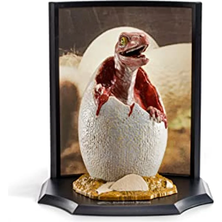 Noble Collection Jurassic Park - Eier Toyllectible Treasures, detailreiche Resin Statue mit Base, 12 cm groß, in Geschenkbox – Bild 2